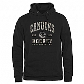 Men's Vancouver Canucks Black Camo Stack Pullover Hoodie,baseball caps,new era cap wholesale,wholesale hats
